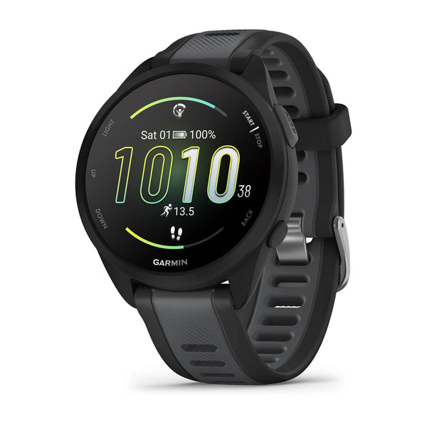 WATCH | Forerunner® 165 Music Black/Slate Gray | GARMIN